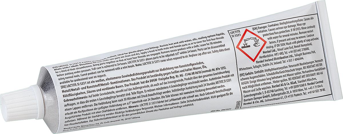 Norelem 97990-5331100 LOCTITE KUNSTSTOFFGEWINDEDICHTUNG, - 97990-5331100 LOCTITE KUNSTSTOFFGEWINDEDICHTUNG