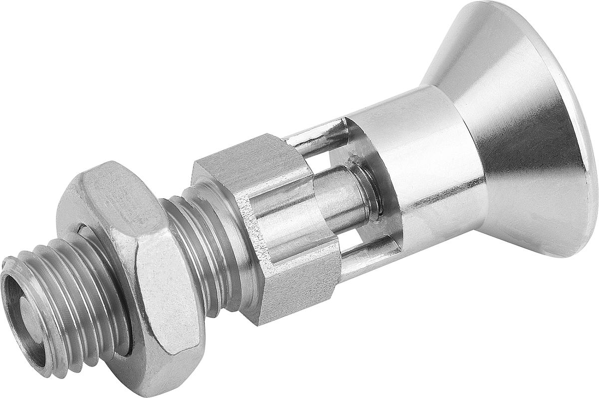Norelem 03089-114516 ARRETIERBOLZEN GR.5 FORM D    EDELSTAHL, ARRETIERSTIFT NICHT - 03089-114516 ARRETIERBOLZEN GR-5 FORM D    EDELSTAHL - ARRETIERSTIFT NICHT