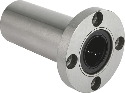 Norelem 21520-1202 LINEARKUGELLAGER D=12, MIT FLANSCH, DOPPELLAGER - Norelem 21520 Linearkugellager mit Flansch - Doppellager