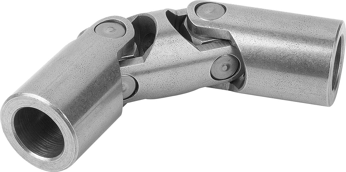 Wellengelenke doppelt grob Ausführung mit Gleitlager DIN 808, OHNE NUT, 40x25 - doppelt grob Ausfuehrung mit Gleitlager DIN 808 - OHNE NUT - 40x25