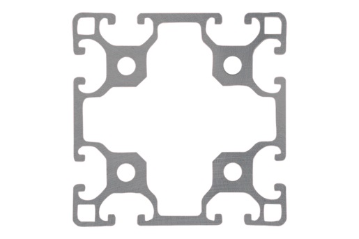 Norelem 10045-088080X1000 ALUMINIUMPROFIL LEICHT 1000X80X80, TYP I - NLM 10045 Aluminiumprofile 80x80 leicht Typ I