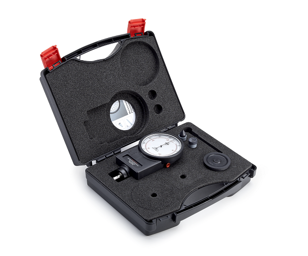 Leschhorn HTM-100 Mechanische Handtachometer mit 0,1m Messrad und Messbereich von 10-10.000 rpm, oder 1-1000 m/min - LE70053 mechanische HTM-Handtachometer Koffer