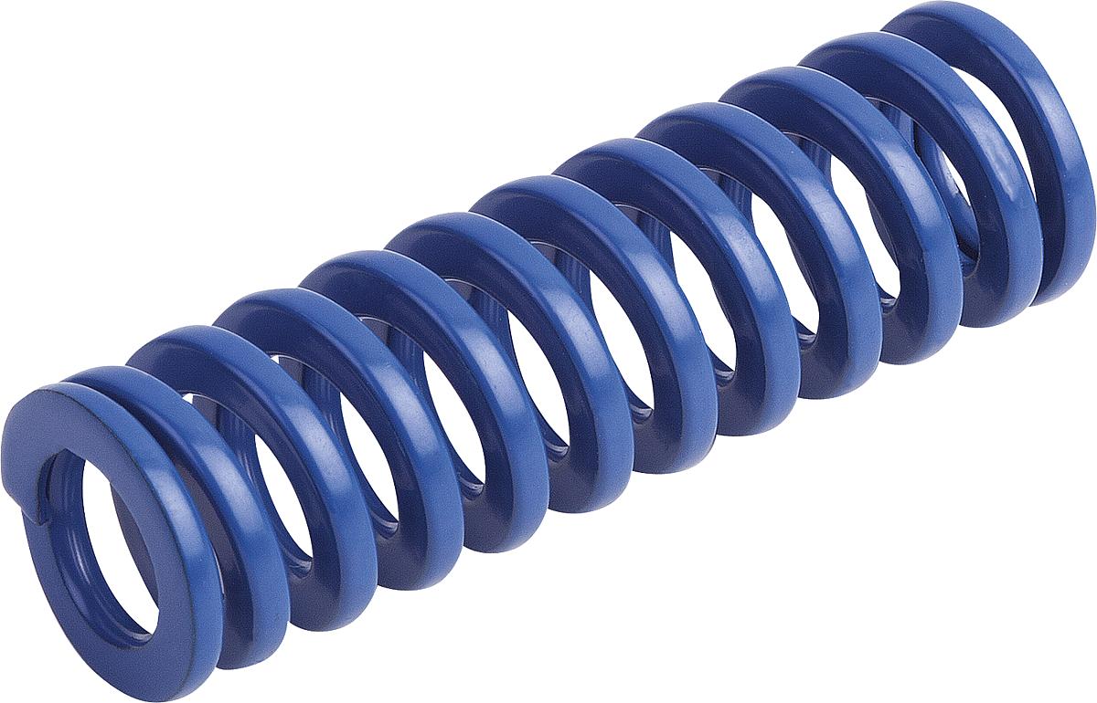 Norelem 26001-1005025 SCHRAUBENDRUCKFEDER ISO10243, MITTLERE BELASTUNG, D=10, D1=5, LO=25, CHROM-SILIZIUM-STAHL BLAU - 26001-1005025 SCHRAUBENDRUCKFEDER ISO10243-MITTLERE BELASTUNG-D 10-D1 5-LO 25-CHROM-SILIZIUM-STAHL B