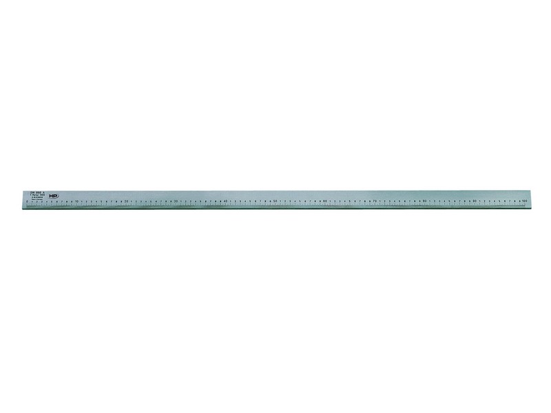 Helios Preisser 0451101  DIN688-A Kontrollmaßstäbe Spezialstahl: 500 mm Länge, Querschnitt 30 x 6 mm - Helios Preisser 0451 Kontrollmassstaebe