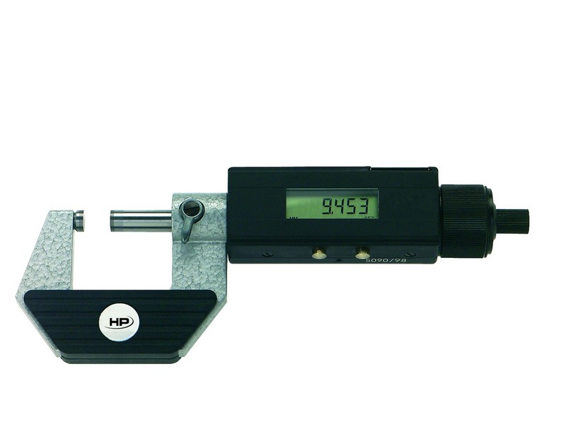 Helios Preisser, 0932 704  DIGI-MET Bügelmessschraube  75-100 mm Messbereich - Helios Preisser 0932 DIGI-MET Buegelmessschraube