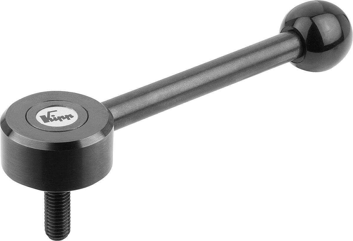 Kipp K0114.3161X60 FLACHSPANNHEBEL GR.3  M16X60, - K0114-3161X60 FLACHSPANNHEBEL GR 3 M16X60