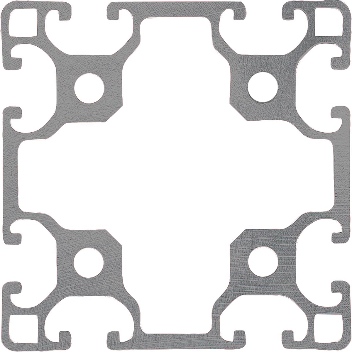 Norelem 10045-088080X1000 ALUMINIUMPROFIL LEICHT 1000X80X80, TYP I - 10045-088080X1000 ALUMINIUMPROFIL LEICHT 1000X80X80 - TYP I