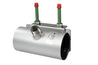 Leschhorn LS1-A-102-112-150-1-AG-EPDM-V2A Edelstahl-Anbohrschellen einteilig Gewindeabgang 1-AG, Material: 1.4301 (V2A, AISI 304), PN 16 bar Wasser PN 4 bar Gas, Bereich 102-112, BL150 "Umtausch und Rücknahme ausgeschlossen" - LS1-A-Gewindeabgang