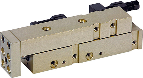 Norelem 20032-4035 LINEARMODUL PNEUMATISCH GR.4,C=35, MIT SCHIENENFÜHRUNG - Norelem 20032 Linearmodule pneumatisch mit Schienenfuehrung