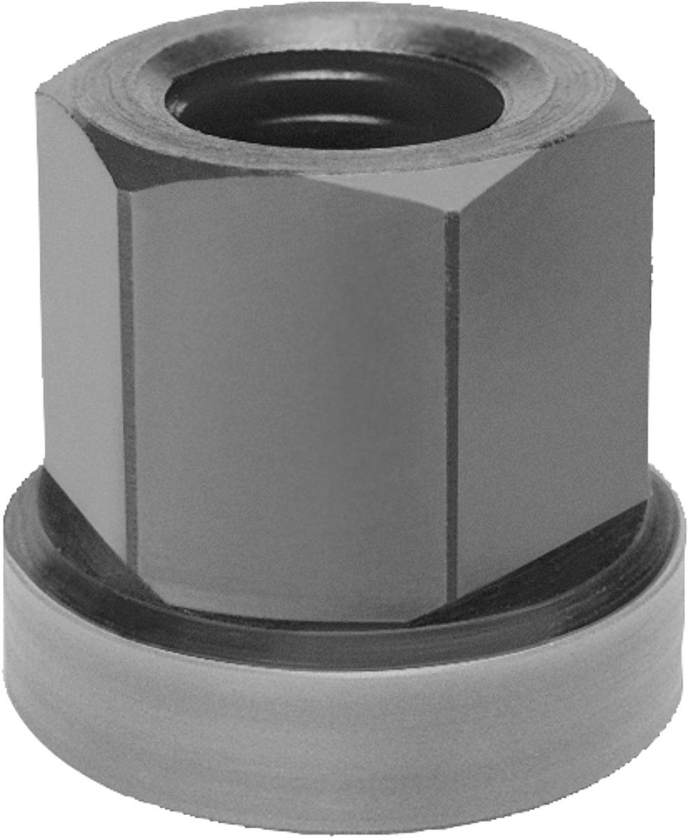 Norelem 07242-10 SECHSKANTMUTTER MIT SCHEIBE M10, - 07242-10 SECHSKANTMUTTER MIT SCHEIBE M10