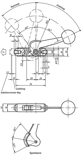 Norelem 04430-01 SPANNELEMENT ARNESS, - Norelem 04430 Spannelement arness