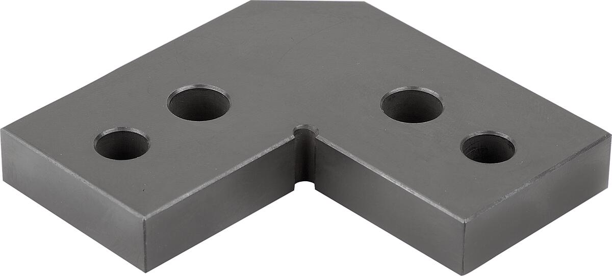 Norelem 03220-01 POSITIONSWINKEL 28x28 mm Stärke 5 mm, - 03220-01 POSITIONSWINKEL 28x28 mm Staerke 5 mm