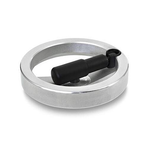 Ganter 322.7-250-B22-R HANDRAD MIT AUTOMATISCH. UMLEGGRIFF - GN 322-7 Umleggriff Handraeder - Sicherheits Umleggriff-Abbildung