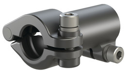 DESTACO TCL-32B-20M-90-A Kugel-Rohr Klemmen gerade, KugelØ B= 32 mm, D= 20 mm, L= 79 mm, Maximale statische Belastung 150 Nm, Material: Aluminium - LE70000 TCL-32B Kugel-Rohr-Halterung