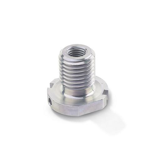 Leschhorn ASP-M20-M10 Gewindeadapter passend zu GN 586.1 Drehbare Lastbügel (RUD), GN 5860 Anschlagwirbel (RUD), - Ganter GN 588 Gewindeadapter