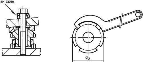 Halder 25120.0212 Nivellierelement pendelnd Ø 6,6 x Ø 32 - Nivellierelemente Nivellierelement - pendelnd Durchmesser 6 6 x Durchmesser 32