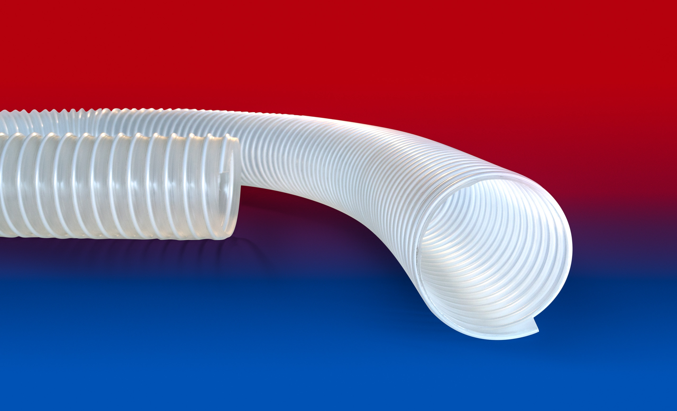 Norres 327-0050-2100-10 Trittfester Schlauch, Innen-Ø 50-51 mm, Aussen-Ø 62 mm, Biegeradius 20 mm - Norres 327 - PROTAPE PUR 327 PP