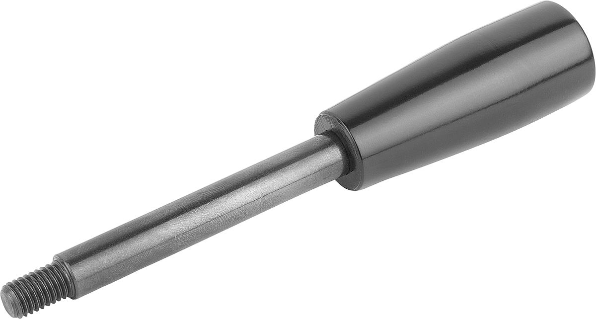 Kipp K0179.610X100 GRIFFSTANGE FORM E, D=10, D1=M8, L=100 - K0179-610X100 GRIFFSTANGE FORM E - D 10 - D1 M8 - L 100