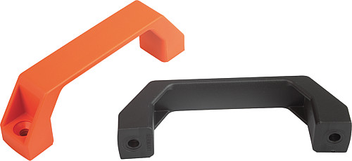 Kipp K0191.2120061 BÜGELGRIFF FORM B, A=120, SCHWARZ - KIPP K0191-B Buegelgriffe - Form B