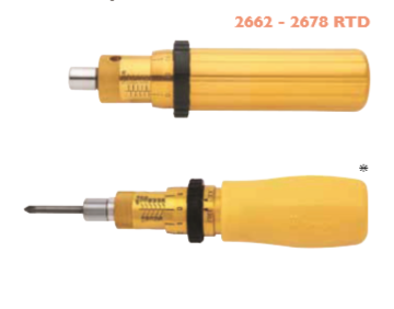 Carl Walter Werkzeuge RTD 120CN Drehmoment-Schraubendreher, Bereich 20-120 Ncm, Teilung 1 Ncm, Ausgang Schraubendreher-Einsatz - LE70064 RTD Drehmoment Schraubendreher