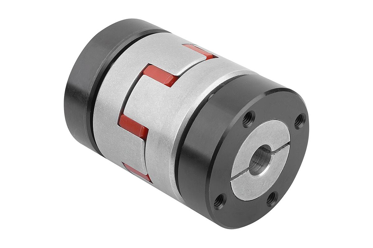 Norelem 23021-500 ELASTOMER KLAUENKUPPLUNG, GR. 500, VORGEBOHRT D1+D2=20 - 23021-500 ELASTOMER KLAUENKUPPLUNG - GR- 500 - VORGEBOHRT D1 D2 20