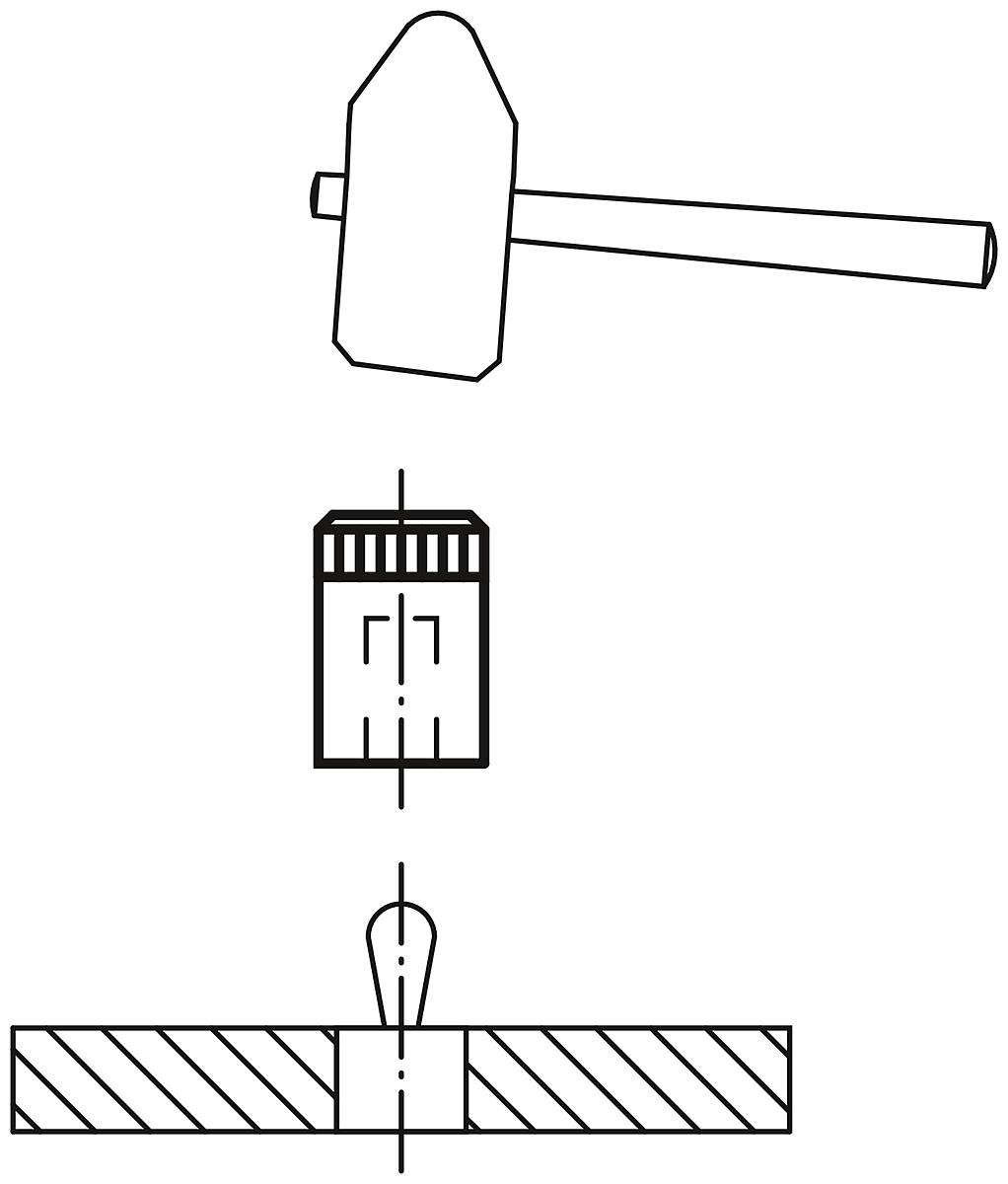 Norelem 03330-05 MONTAGEWERKZEUG, - NLM 03330-MW Montagewerkzeuge - Massblatt