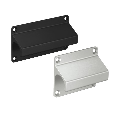 Leschhorn LF-01.068.04   Aluminium Griffleisten A 68,  schwarz eloxiert - Leschhorn LF-01 Aluminium Griffleisten