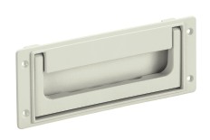 Leschhorn SK-50.R184.00 Schalenklappgriffe Rückstellfeder A 184, unlackiert und unmontiert - Leschhorn SK - Clean Line - Schalenklappgriffe