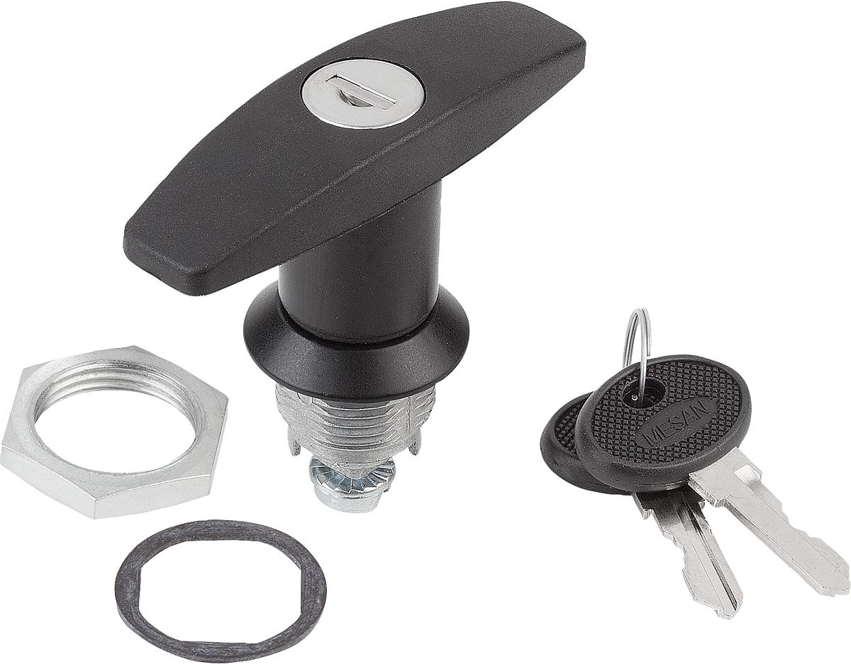 Kipp K0526.2183 DREHRIEGEL MIT T GRIFF ABSCHLIE+BAR - K0526-2183 DREHRIEGEL MIT T GRIFF ABSCHLIESSBAR