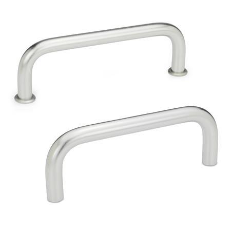 Ganter 425-NI-10-180-EP EDELSTAHL-BÜGELGRIFF, MIT AUFLAGESCH., ELEKTROPOL. - GN-425-Buegelgriffe-Edelstahl-EP-elektropoliert-Edelstahl