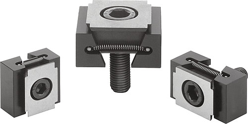 Kipp K0649.3216 KEILSPANNER M16 MIT BEARBEITUNGS , ZUGABE, B=48 - KIPP K0649 Keilspanner mit Bearbeitungszugabe