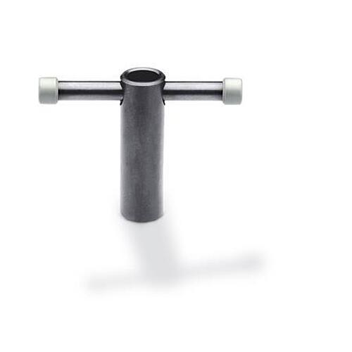 Ganter 6307-M10 KNEBELMUTTER, LOSER KNEBEL - DIN 6307 Knebelmuttern - mit losem Knebel-Abbildung