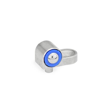 Ganter 614.1-6-BKU Seitendruckstücke - GN-614-1-Seitendruckstuecke-RKU-Befestigung-rechts-mit-Druckstueck-Abbildung