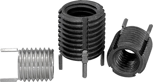 Norelem 07660-106 GEWINDEEINSATZ                EDELSTAHL, D1=M6, D2=M10X1,25 - Norelem 07660 Gewindeeinsaetze