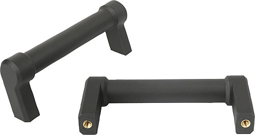 Kipp K0197.140061 BÜGELGRIFF SCHR GSTEHEND, MATTSCHWARZ - KIPP K0197 Buegelgriffe schraegstehend