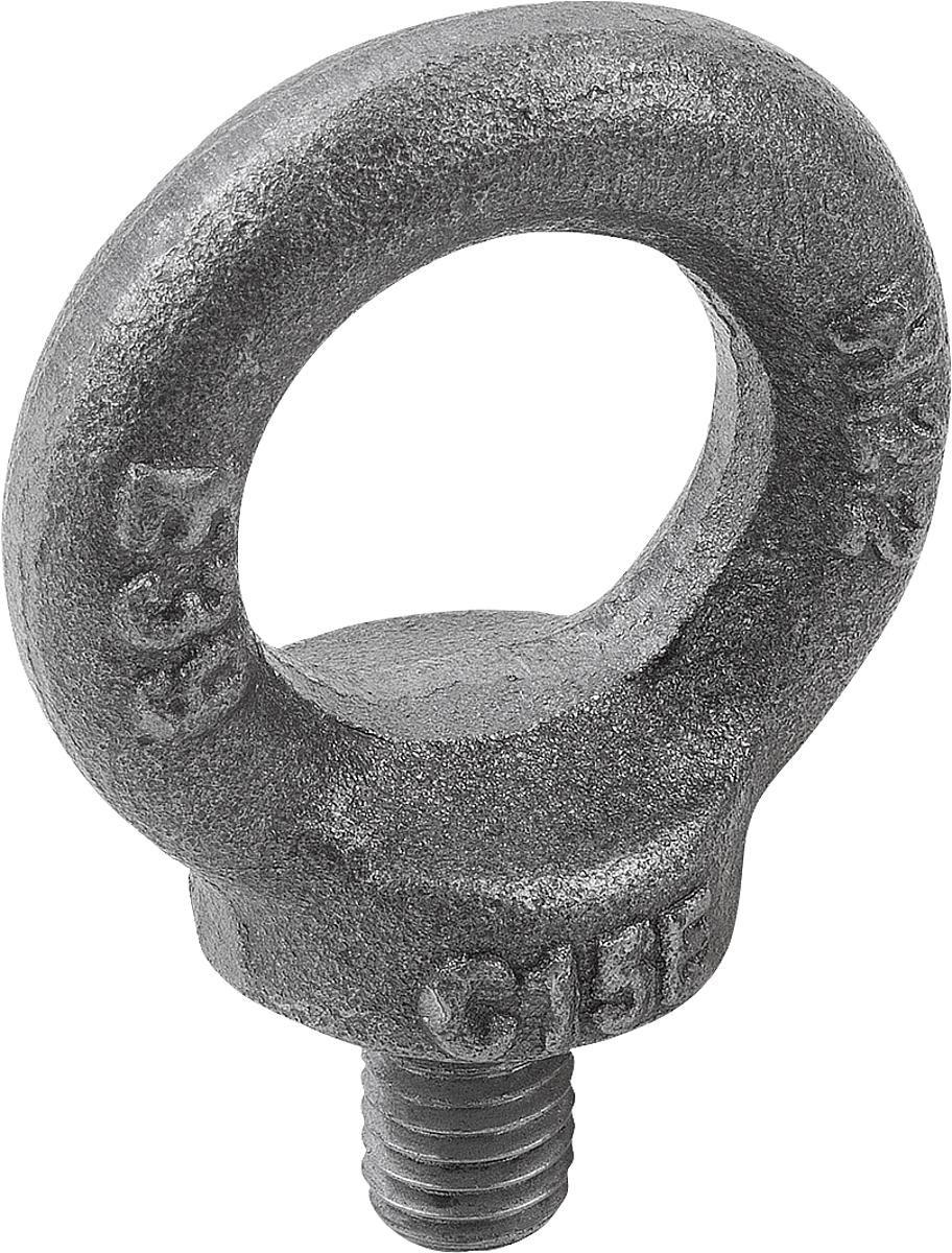 Norelem 07680-20 RINGSCHRAUBE FEST DIN 580, D1=M20, STAHL 1.1141 BLANK - 07680-20 RINGSCHRAUBE FEST DIN 580 - D1 M20 - STAHL 1-1141 BLANK