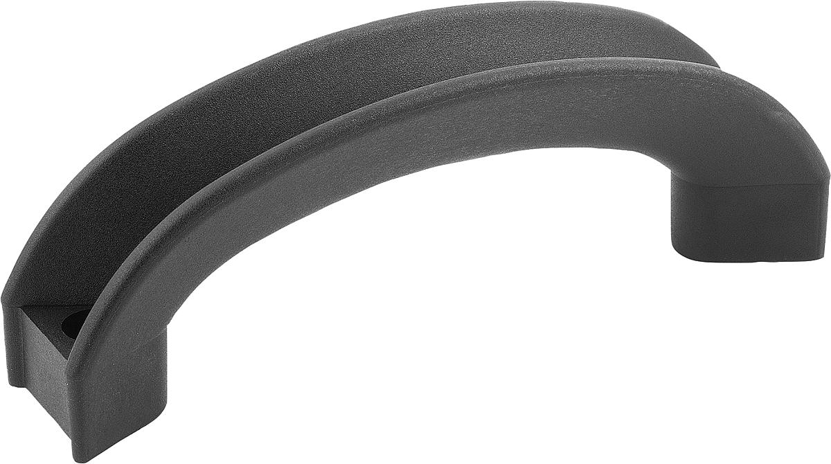 Kipp K0194.11406 NOVO.GRIP BRÜCKENGRIFF A=114, D=6,5, THERMOPLAST - K0194-11406 NOVO GRIP BRUECKENGRIFF A 114 - D 6-5 - THERMOPLAST