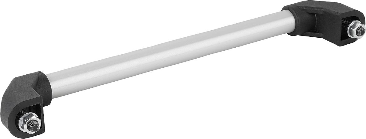 Kipp K0221.4001 ROHRGRIFF FORM A, A=400, NATURFARBEN ELOXIERT - K0221-4001 ROHRGRIFF FORM A - A 400 - NATURFARBEN ELOXIERT
