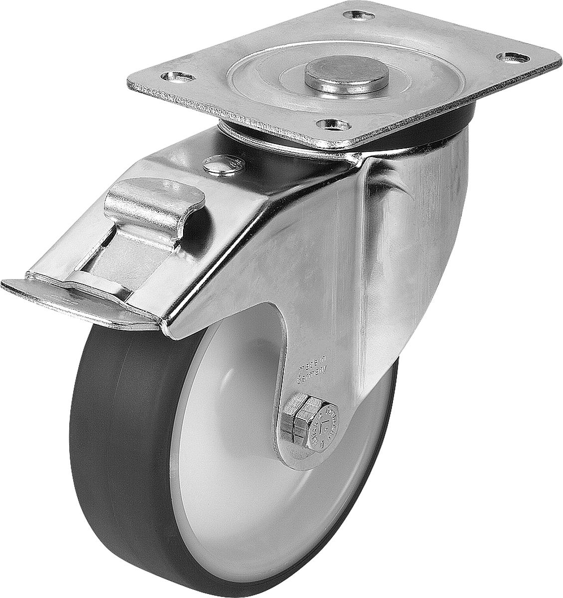 Norelem 95024-150402 STAHLBLECH LENKROLLE M. STOP FIX, - 95024-150402 STAHLBLECH LENKROLLE MIT STOP FIX