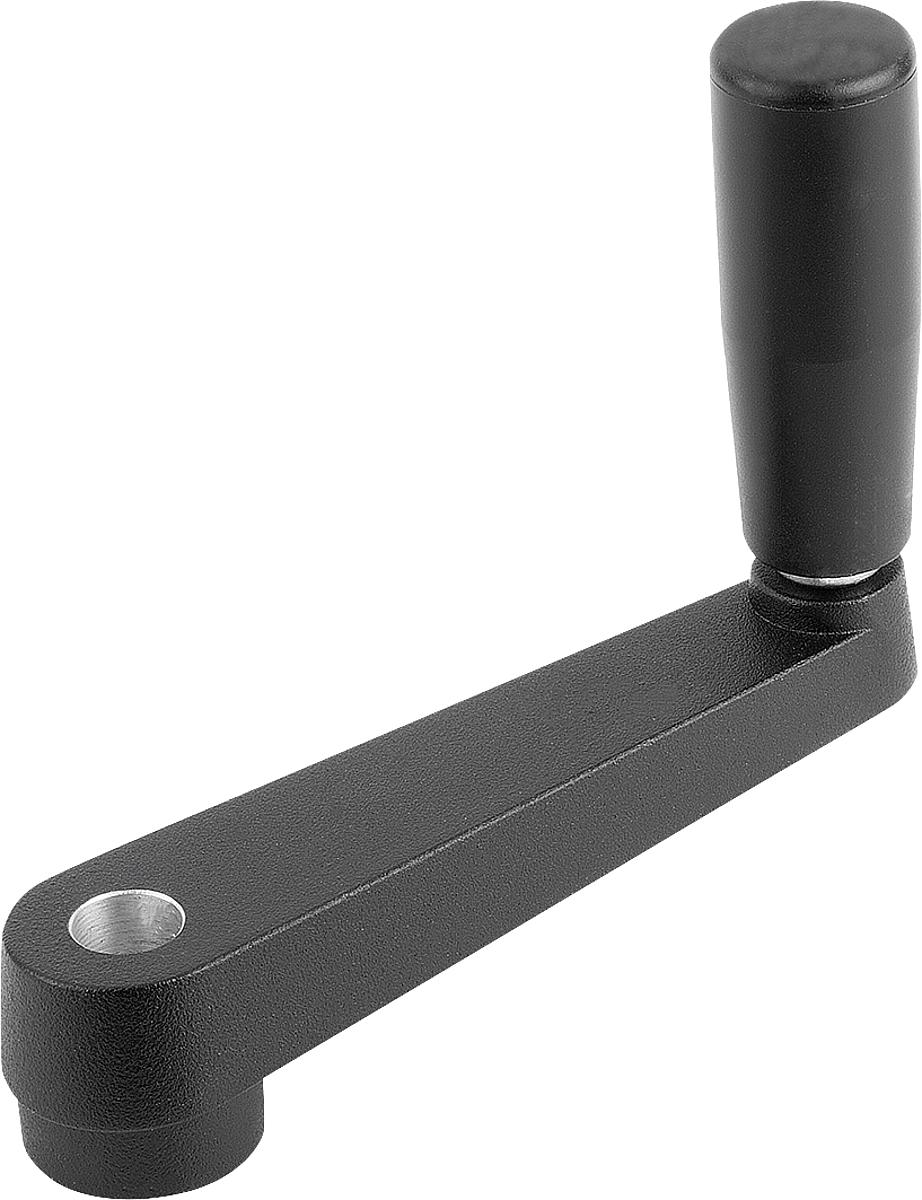 Kipp K0727.100 HANDKURBEL, AL, D=10, L=80 - K0727-100 HANDKURBEL - AL - D 10 - L 80