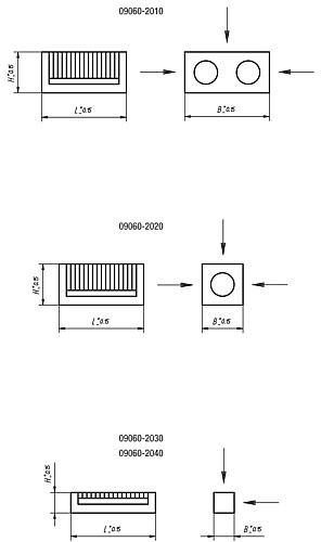 Norelem 09060-2010 DAUERMAGNETISCHER SPANNBLOCK, B=100 - Norelem 09060 Dauermagnetische Spannbloecke mit Fein und Feinstpolteilung