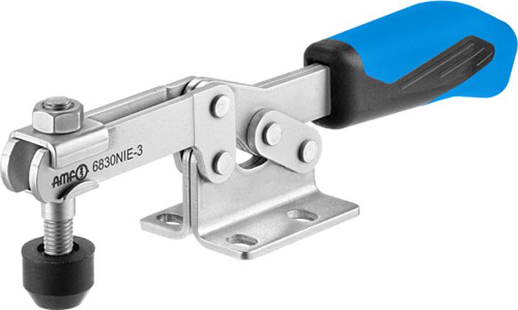 AMF 6830NIE-0 Waagrechtspanner mit blauem Handgriff, Größe : 0, F1: 0,25 kN, F2: 0,4 kN - LE 6830NIE Waagrechtspanner mit blauem Handgriff-Abbildung