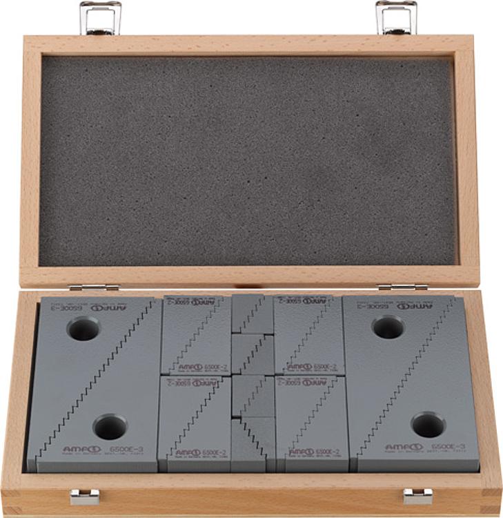 AMF 6500H Universal-Spannunterlagensatz, Inhalt: 8x6500E-1, 8x6500E-2, 4x6500E-3, H min.: 23, H max.: 208, Kasten L x B x H: 280x155x40 - LE 6500H Universal-Spannunterlagensatz -Abbildung