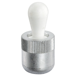 Halder 22150.0012 Seitendruckstück  glatt ohne Abdichtung Ø 6 x Ø 3 / 40 N, Stahlstift - Seitendruckstueck - glatt - ohne Abdichtung - Durchmesser 6 xDurchmesser 3 20 N - Stahlstift - ohne Abdichtung