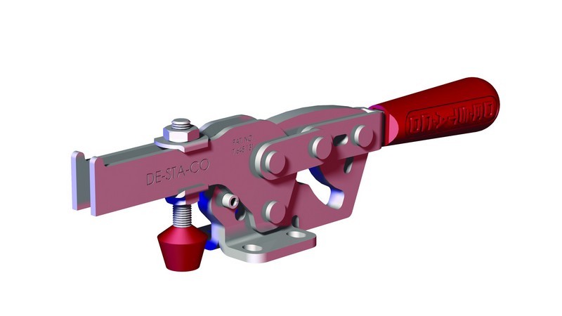 DESTACO 2027-U Horizontalspanner Haltekraft 3700N, Öffnungswinkel 70° - 2027-U Horizontalspanner - U- Spannarm - Fuss abgewinkelt