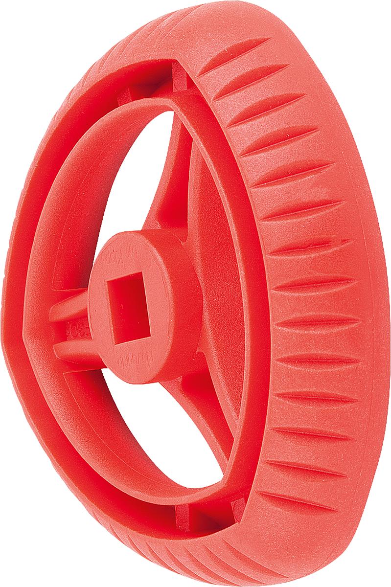 Kipp K0275.080092 NOVO.GRIP DELTARAD GR.3  D=80, VK 9, VERKEHRSROT - K0275-080092 NOVO GRIP DELTARAD GR 3 D 80 - VK 9 - VERKEHRSROT