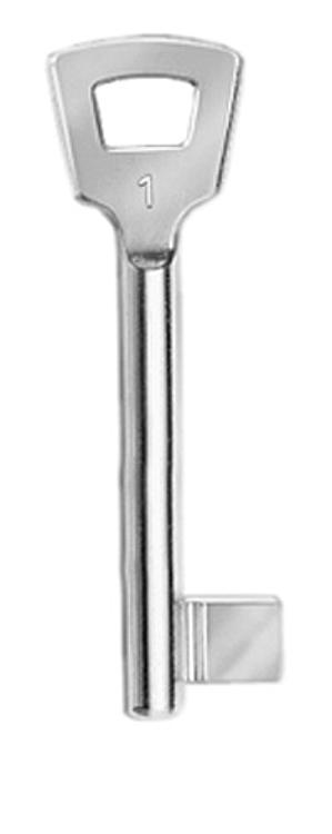 AMF 53-001 Buntbartschlüssel, Schweifungs-Nr.: 1 - LE 53 Buntbartschluessel -Abbildung