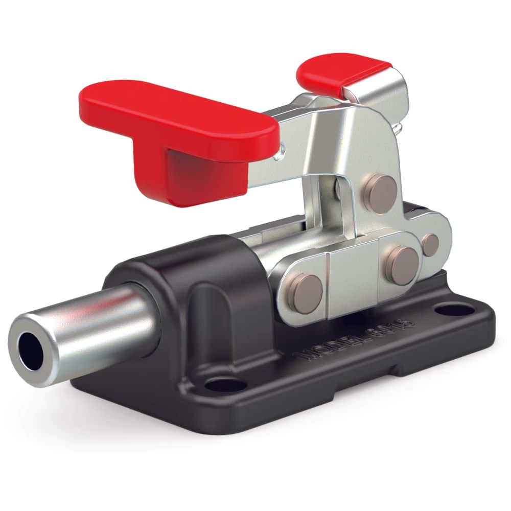 DESTACO 6015-MR Schubstangenspanner, Haltekraft 2500N, R: mit Zusatzverriegelung, Hub 17,8mm, metrisches Gewinde M6, Material Stahl - destaco-6015-mr-schubstangenspanner-stahl-m6-zusatzverriegelung