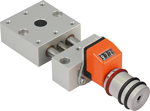 Norelem 21102-12 POSITIONIERTISCH KURZ, MIT POSITIONSANZEIGER - Norelem 21102 Positioniertische kurz mit Positionsanzeiger