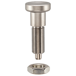 Halder 22120.0475 Rastbolzen ohne Sechskantbund Ø 5, rostfreier Stahl - Rastbolzen Rastbolzen ohne Sechskantbund - Durchmesser 6 - rostfreier Stahl Rostfreier Stahl